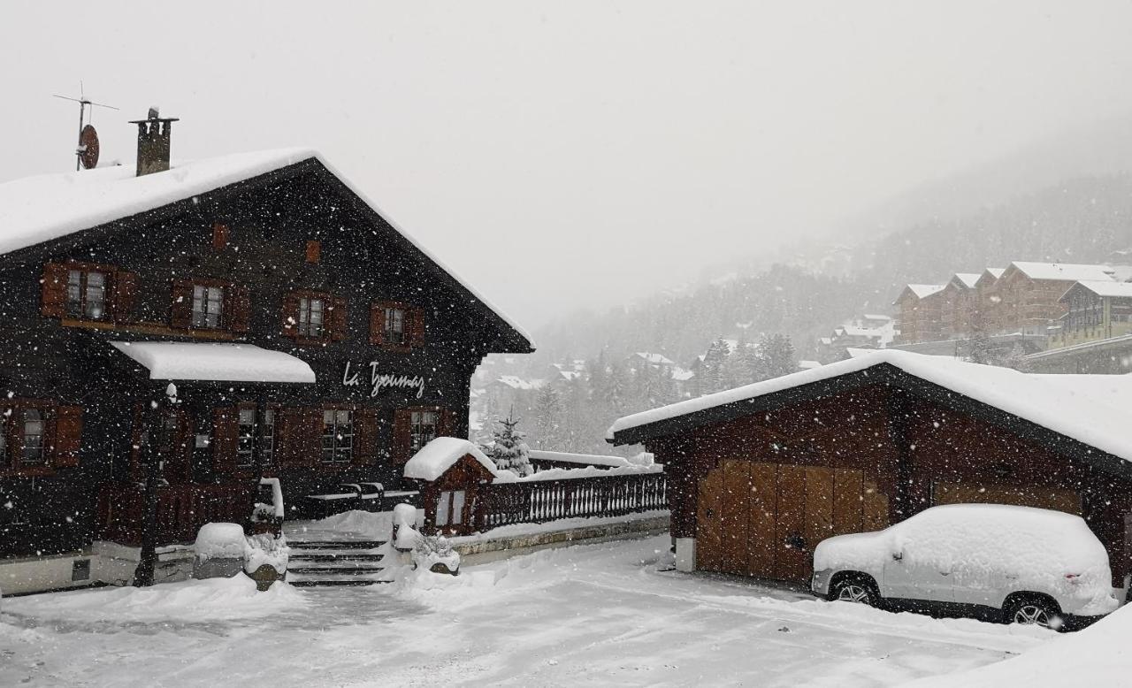 Auberge La Tzoumaz Exterior foto